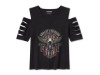 96767-26VW/000L, tee-Knit,Bling,Rally,Rip/Repai
