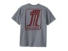 96806-23VM/000M, tee-Knit,grey Heather