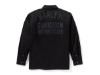 96809-25VM/000L, Shirt Jacket-Woven,black