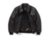 97001-26VM/000L, Jacket-Leather,A2 Flight,black