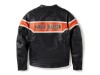 97014-25VM/000L, Jacket-Trenton,Leather,black/O