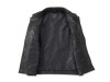97031-24VM/000L, Vest-Leather,black