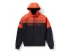97437-25VM/000M, Jacket-Knit,black/orange Color