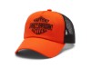 97682-26VM, Hat-Trucker,Woven,orange