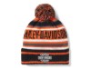 97773-25VX, Beanie-Knit,orange/black