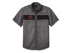 99004-23VM/000L, Shirt-Woven,Dark grey Colorblo