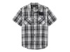 99256-25VM/000L, Shirt-Woven,grey/grey Plaid