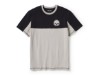 99291-25VM/000L, tee-Knit,black/grey Colorblock