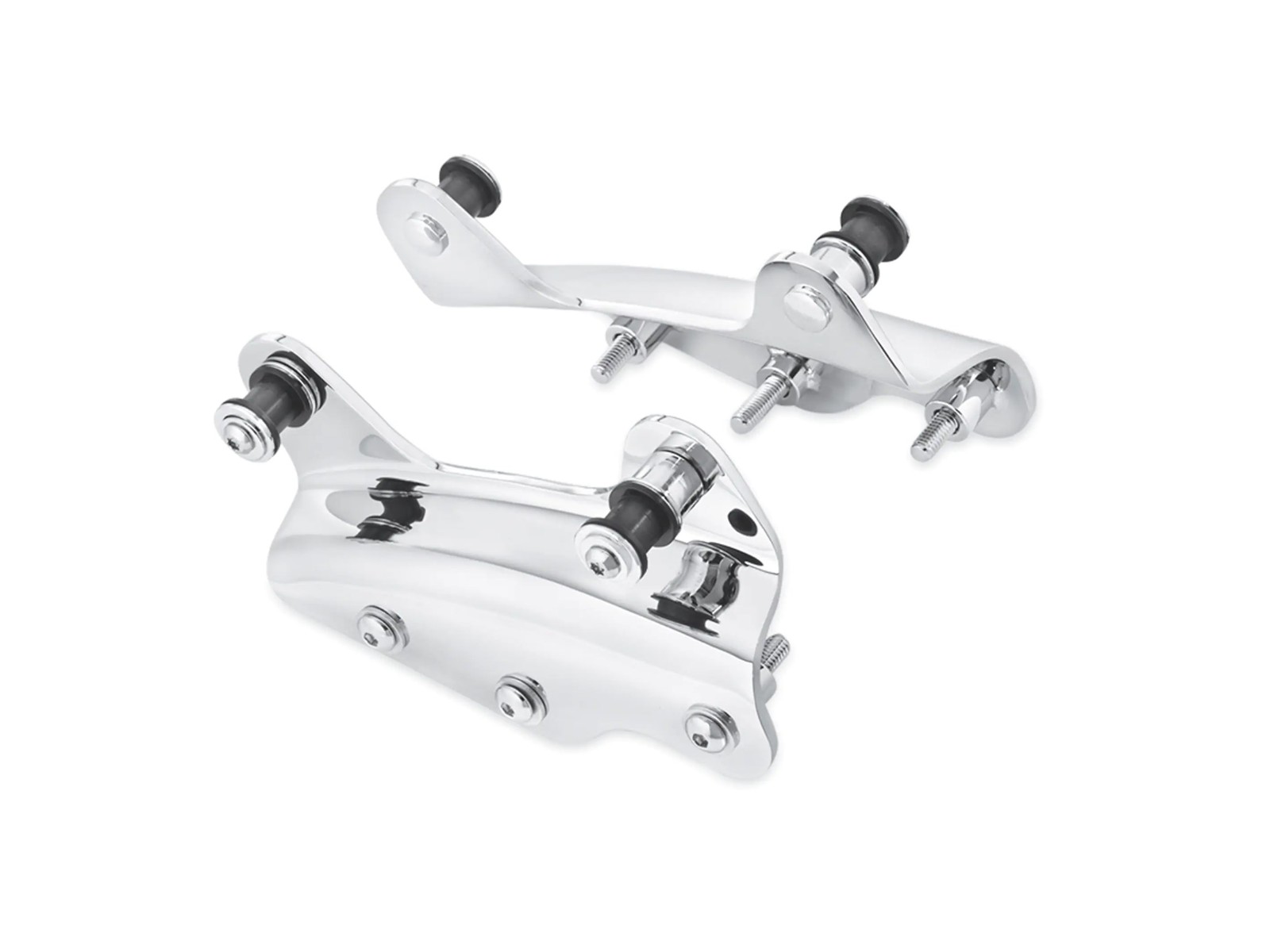 4-Punkt-Montagekit Für Harley Davidson Street Glide 2009-2013 – Schwarz, Zum Anbau Von Sissy Bars & Gepäckträgern