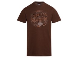 Chop Block - T-Shirt - Braun