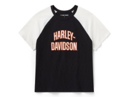 H-D® Essential Raglan - T-Shirt - Schwarz