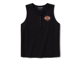 H-D® Essential Henley - Top - Schwarz