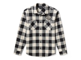 H-D® Essential Buffalo Check - Hemd - Schwarz/Weiß 