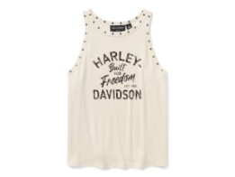 H-D® American Classic Studded - Top - Beige 