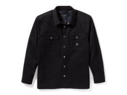 Racer Font Solid - Hemdjacke - schwarz