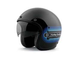 Retro Tank Stripe II - Jethelm - Schwarz