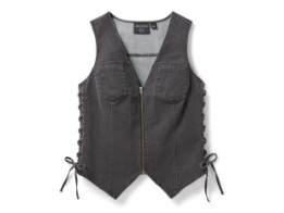 Live to Ride - Denim Weste - Damen 
