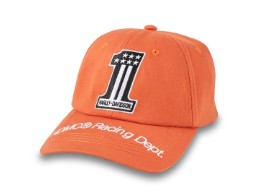 #1 Logo - Baseball Cap - Orange 
