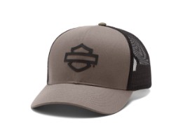 Logo Colorblock - Trucker Mütze - Braun
