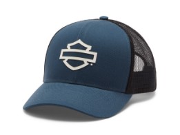 Logo Colorblock - Trucker Mütze - Blau 