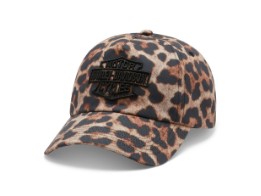H-D® American Classic Leopard Strapback - Mütze - Braun