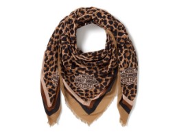 H-D® American Classic Leopard - Schal - Braun 