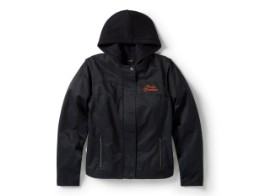 Miss Enthusiast - 3-in-1 Textiljacke - schwarz 