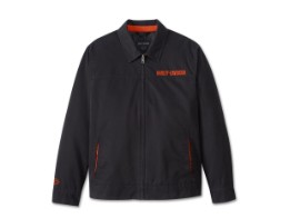 Bar Font - Jacke - Schwarz