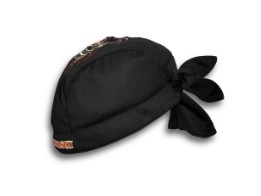 Flames Quick Dry Skull - Schwarz 