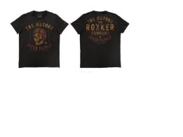 Skull A - T-Shirt - Schwarz