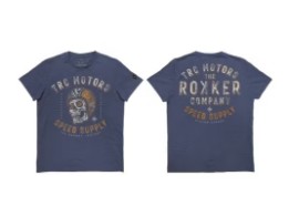 Skull B - T-Shirt - Blau 