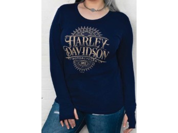 Bootleg – Longsleeve – blau – Tough Stuff Rückenaufdruck klein