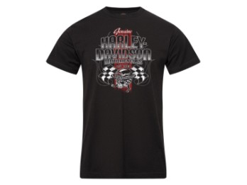 Asphalt - T-Shirt - Schwarz 