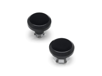 Front Axle Nut Covers – Black