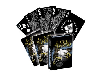 H-D Legend Plastic Playing Cards
