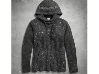 SWEATER-HOODED, PULL OVER,SEQU