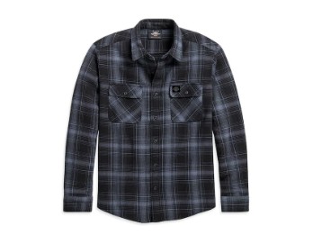 Shirt-Woven,Plaid,Slim