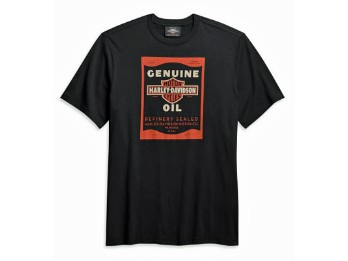 Genuine Oil Can​​​​​​​ – T-Shirt – schwarz