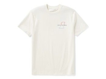 H-D® Eagle Graphic – T-Shirt – Weiß