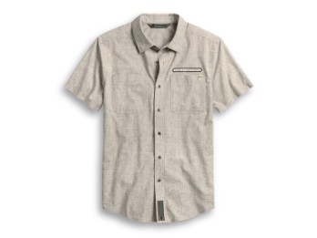 Shirt-Woven,grey