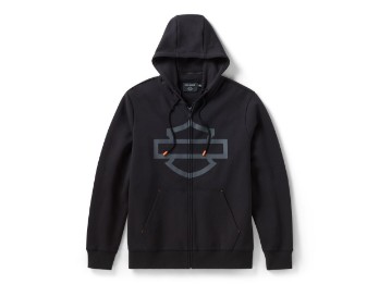 H-D® TECH - Zip Hoodie - Schwarz