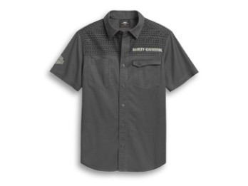 Shirt-Woven,grey