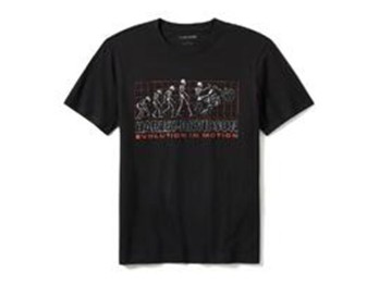 Harley Davidson® Evolution - T-Shirt - Schwarz 