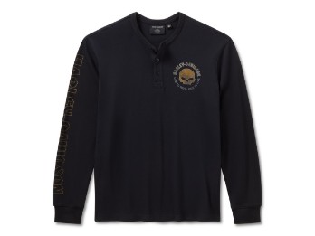 Willie G™ Dark Custom - Langarmshirt - Schwarz 