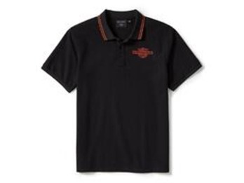 Bar & Shield® Solid - Polo Shirt - Schwarz