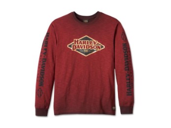 tee-120TH,Knit,red