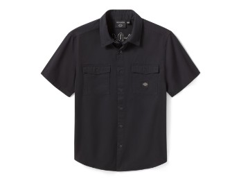 Willie G™ Dark Custom Mechanics - Hemd - Schwarz 