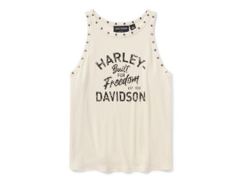 H-D® American Classic Studded - Top - Beige 