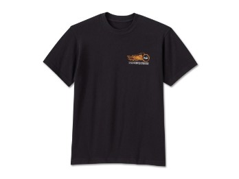Willie G™ Winged Wheel - T-Shirt - schwarz 