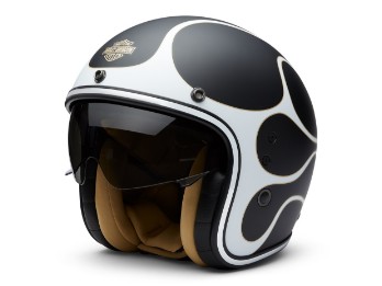 H-D® Flames X14 - Jethelm - Schwarz